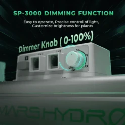 Mars Hydro SP 3000 300W Samsung LM301B LED Grow Light -Eds Plant Shop mars hydro sp 3000 300w samsung lm301b led grow light 116632