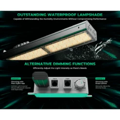 Mars Hydro SP 3000 300W Samsung LM301B LED Grow Light -Eds Plant Shop mars hydro sp 3000 300w samsung lm301b led grow light 167038