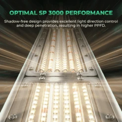 Mars Hydro SP 3000 300W Samsung LM301B LED Grow Light -Eds Plant Shop mars hydro sp 3000 300w samsung lm301b led grow light 881044