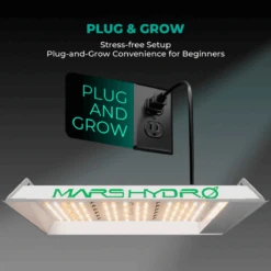 Mars Hydro TS 600 100W Full Spectrum LED Grow Light -Eds Plant Shop mars hydro ts 600 100w full spectrum led grow light 651219