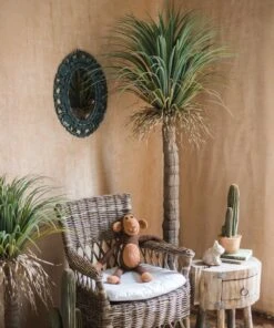 Moroccan Artificial Palm Tree In Pot | Handmade Silk Palm Tree For Indoor Decor -Eds Plant Shop moroccan artificial palm tree in pot 671946