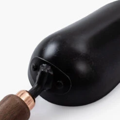 Barebones Oversized Garden Scoop With Walnut Handle -Eds Plant Shop oversized garden scoop with walnut handle 530873