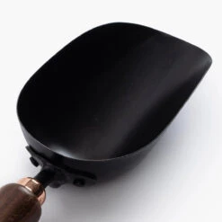 Barebones Oversized Garden Scoop With Walnut Handle -Eds Plant Shop oversized garden scoop with walnut handle 737060