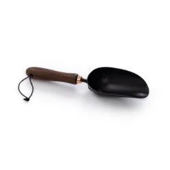 Barebones Oversized Garden Scoop With Walnut Handle -Eds Plant Shop oversized garden scoop with walnut handle 864453