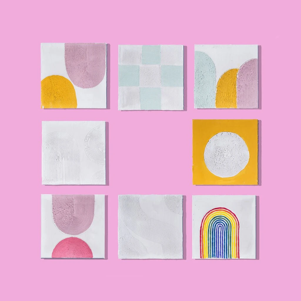 Plaster Wall Art Kit 4 Plaster Wall Art Kit - Image 2