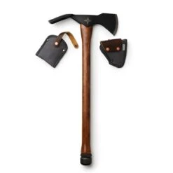 Barebones Pulaski Axe With Canvas Sheath -Eds Plant Shop pulaski axe with canvas sheath 361007