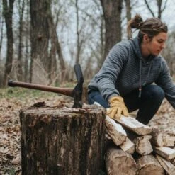 Barebones Pulaski Axe With Canvas Sheath -Eds Plant Shop pulaski axe with canvas sheath 495884