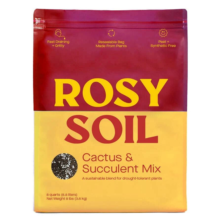 Rosy Soil- Organic Cactus & Succulent Mix 4qt 4 Rosy Soil- Organic Cactus & Succulent Mix 4qt - Image 2