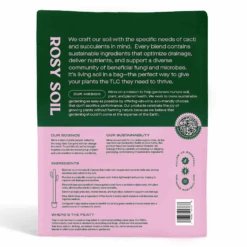 Rosy Soil- Organic Cactus & Succulent Mix 4qt 7 Rosy Soil- Organic Cactus & Succulent Mix 4qt -Eds Plant Shop rosy soil organic cactus succulent mix 4qt 769492