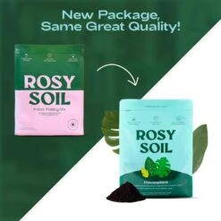 Rosy Soil Organic Indoor Potting Mix- Houseplant 8qt.