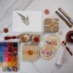 Rub Transfer And Wax Seal Kit -Eds Plant Shop rub transfer and wax seal kit 332834