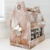 Rustic DIY Weathered Wood Caddy Kit – Customizable Home Decor -Eds Plant Shop rustic diy weathered wood caddy kit customizable home decor 123544