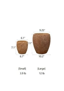 Seagrass Style Cement Planter 25 Seagrass Style Cement Planter -Eds Plant Shop seagrass style cement planter 940898