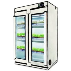 Seeds & Starts 3-Tier Walden White LED Grow Tent Kit