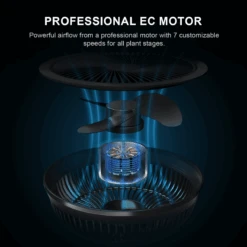 Spider Farmer 6" Clip-On Fan For Indoor Plants -Eds Plant Shop spider farmer 6 clip on fan for indoor plants 123058