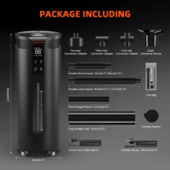 Spider Farmer Cool Mist Humidifier 16L | Precision Humidity Control For Grow Tents -Eds Plant Shop spider farmer cool mist humidifier 16l precision humidity control for grow tents 433334