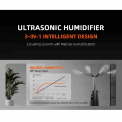 Spider Farmer Cool Mist Humidifier 16L | Precision Humidity Control For Grow Tents -Eds Plant Shop spider farmer cool mist humidifier 16l precision humidity control for grow tents 606251