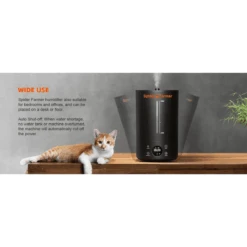 Spider Farmer Cool Mist Humidifier 6L | Compact Humidity Solution For Grow Tents -Eds Plant Shop spider farmer cool mist humidifier 6l compact humidity solution for grow tents 544041