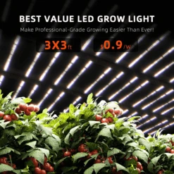 Spider Farmer G3000 300W Dimmable Full Spectrum LED Grow Light | High-Yield Solution -Eds Plant Shop spider farmer g3000 300w dimmable full spectrum led grow light high yield solution 259755