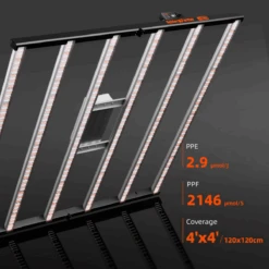 Spider Farmer SE7000 730W Dimmable Full Spectrum LED Grow Light -Eds Plant Shop spider farmer se7000 730w dimmable full spectrum led grow light 218247