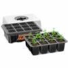 Spider Farmer Seed Starting Trays (4-Pack) | 12-Cell Trays With Domes For Optimal Germination -Eds Plant Shop spider farmer seed starting trays 4 pack 12 cell trays with domes for optimal germination 931785