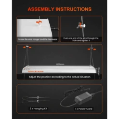 Spider Farmer SF600 74W LED Veg Grow Light | Full Spectrum Energy-Efficient Lighting -Eds Plant Shop spider farmer sf600 74w led veg grow light full spectrum energy efficient lighting 934795
