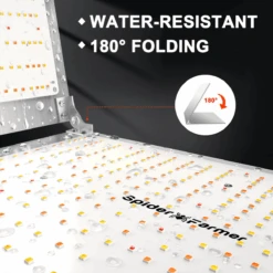 Spider Farmer SF7000 650W Full Spectrum LED Grow Light – Advanced Energy Efficiency For Professional Results -Eds Plant Shop spider farmer sf7000 650w full spectrum led grow light advanced energy efficiency for professional results 589897