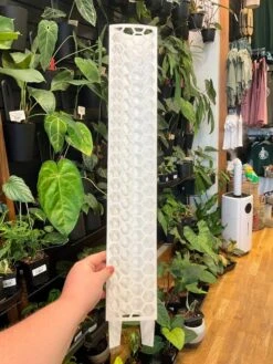 Stackable Plant Support Pole - White -Eds Plant Shop stackable plant support pole white 470821