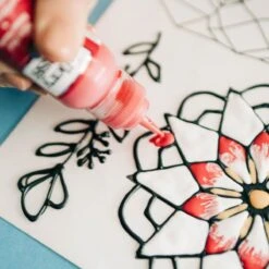 Stained Glass Kit -Eds Plant Shop stained glass kit 860856