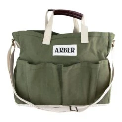 Stylish Garden Tote Bag With Pockets – Durable, Mesh Bottom -Eds Plant Shop stylish garden tote bag with pockets durable mesh bottom 532183