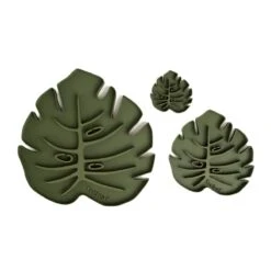 Tera SAUSR – Monstera Leaf Plant Saucer & Humidity Tray For Root Rot Prevention -Eds Plant Shop tera sausr leaf shaped pot saucer drip tray for houseplants humidity tray 533089