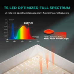 TS1000 LED Grow Light | Full Spectrum, Energy Efficient, Beginner-Friendly -Eds Plant Shop ts1000 led grow light full spectrum energy efficient beginner friendly 775523