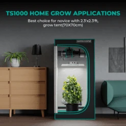 TS1000 LED Grow Light | Full Spectrum, Energy Efficient, Beginner-Friendly -Eds Plant Shop ts1000 led grow light full spectrum energy efficient beginner friendly 798149