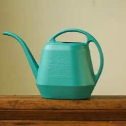 Watering Can Aqua Rite 1.2 Gal. (144 Oz) Teal