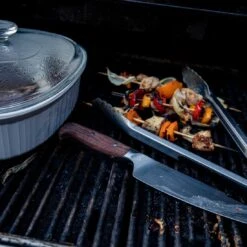 Barebones Wilderness Chef Knife With Sheath -Eds Plant Shop wilderness chef knife with sheath 611366