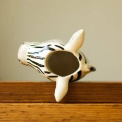 Zebra Vase -Eds Plant Shop zebra vase 9855778